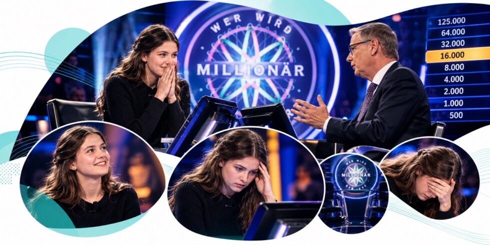 Maya Upmann bei Wer wird Millionär am 6. Oktober 2026: 16.000-Euro-Frage, North Sentinel Island, 500 Euro und RTL+-Stream mit Günther Jauch.