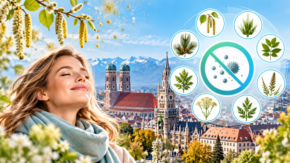 Aktueller Pollenflug München: Welche Pollen sind in der Luft, wie entwickelt sich die Belastung im Jahresverlauf und wo finden Allergiker Messwerte, Prognosen und Tipps für den Alltag?